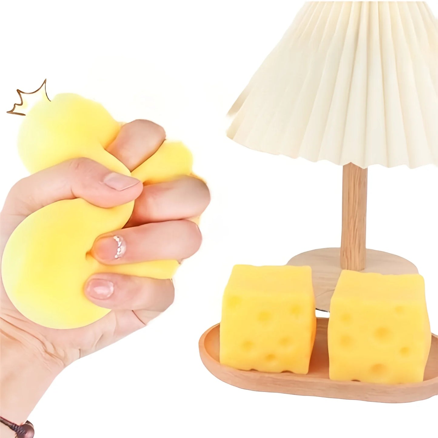 Cheese Block Squishy