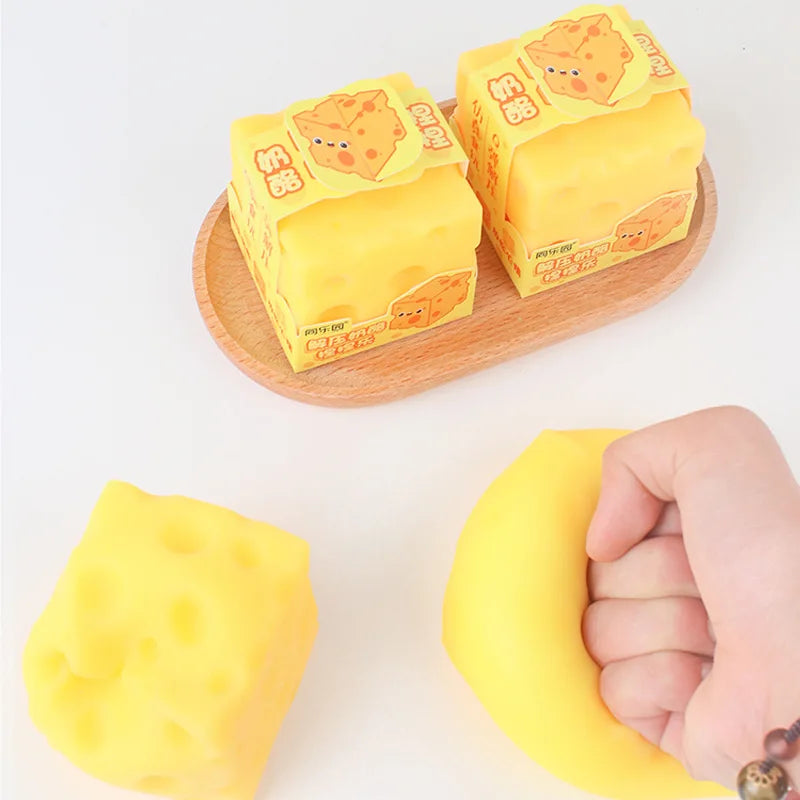Cheese Block Squishy