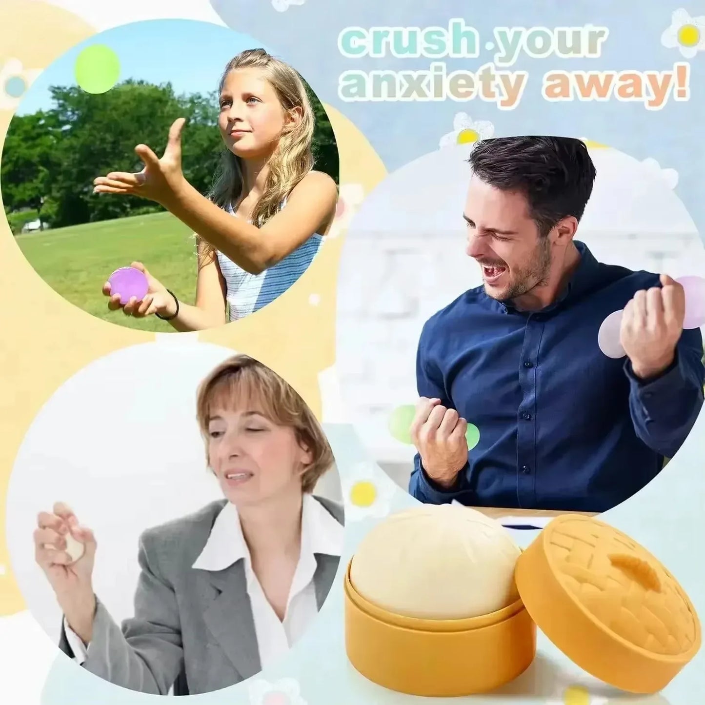 Dumpling Stress Ball